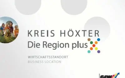 Für die GfW Kreis Höxter: Wirtschaftsbroschüre Höxter – Die Region plus X
